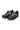 Black Leather Casual Sandals for Men