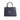 Discover the Remi textured monogram shoulder bag by Pavers England. Stylish and practical for any occasion. Navy color. Shop now!