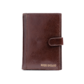 Premium leather travel wallet and passport holder