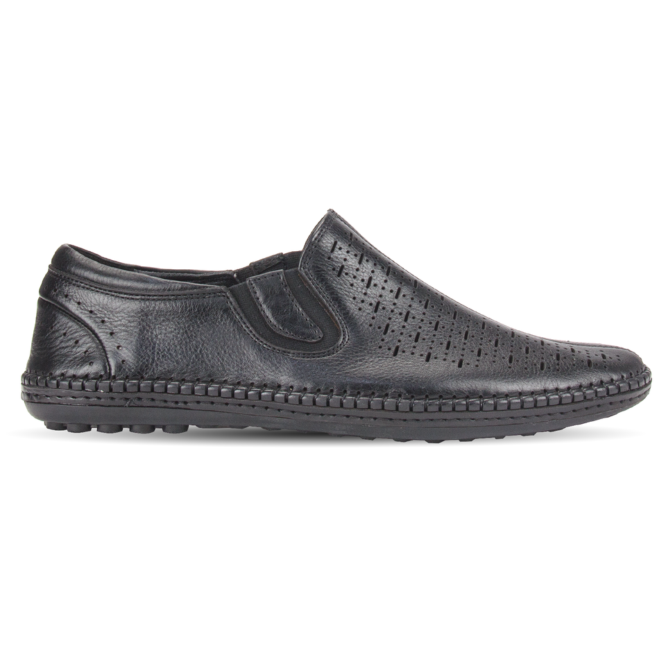 Felix Men's Lightweight Leather Casual Moccasin – Pavers England