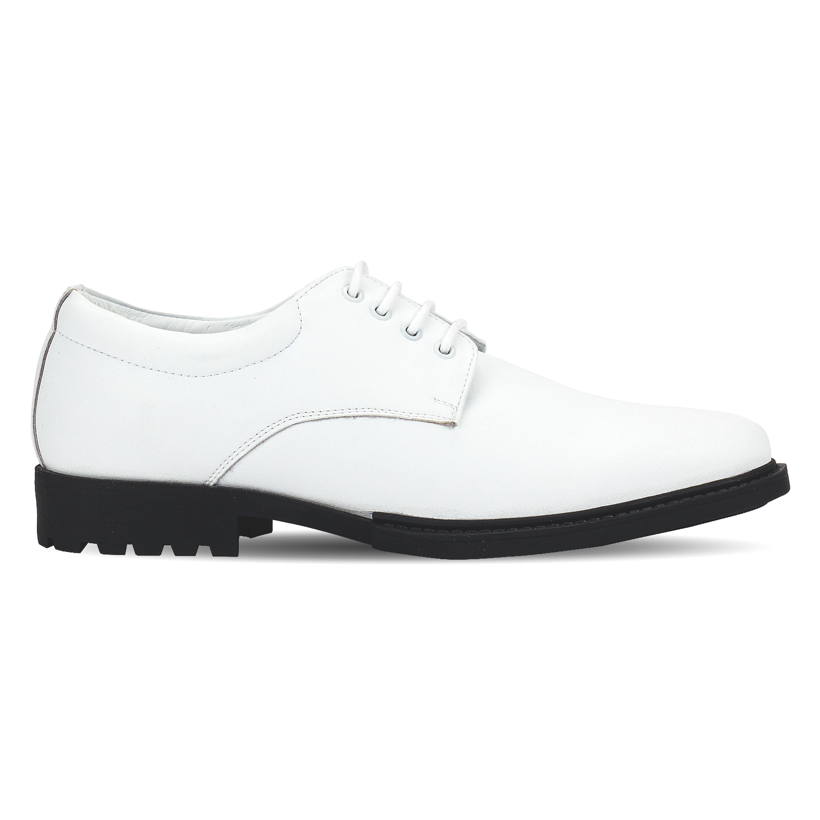 men's white dress shoes Admiral White Navy Uniform Derby Shoe – Pavers England