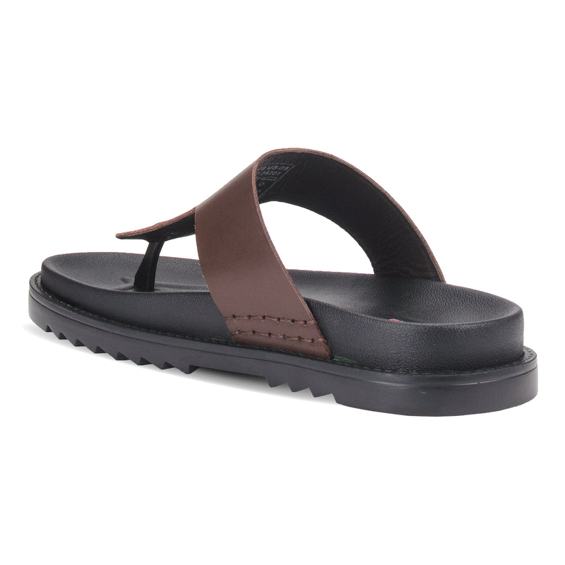 Shop Pavers footwear with the Milano Men's Leather Open-Toe Flat Sandal. Stylish and comfortable for all-day wear. Shop now!