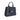 Discover the Remi textured monogram shoulder bag by Pavers England. Stylish and practical for any occasion. Navy color. Shop now!