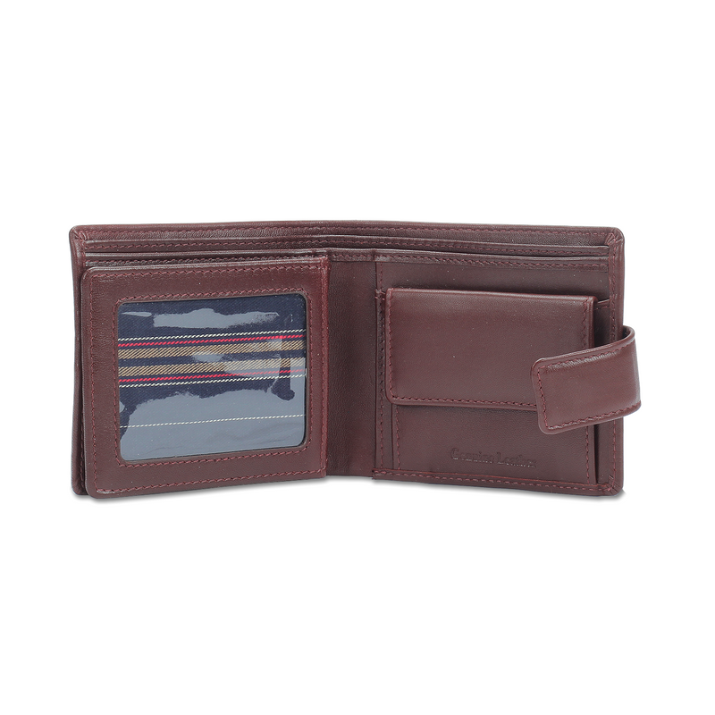Textured Classic Bifold Wallet
