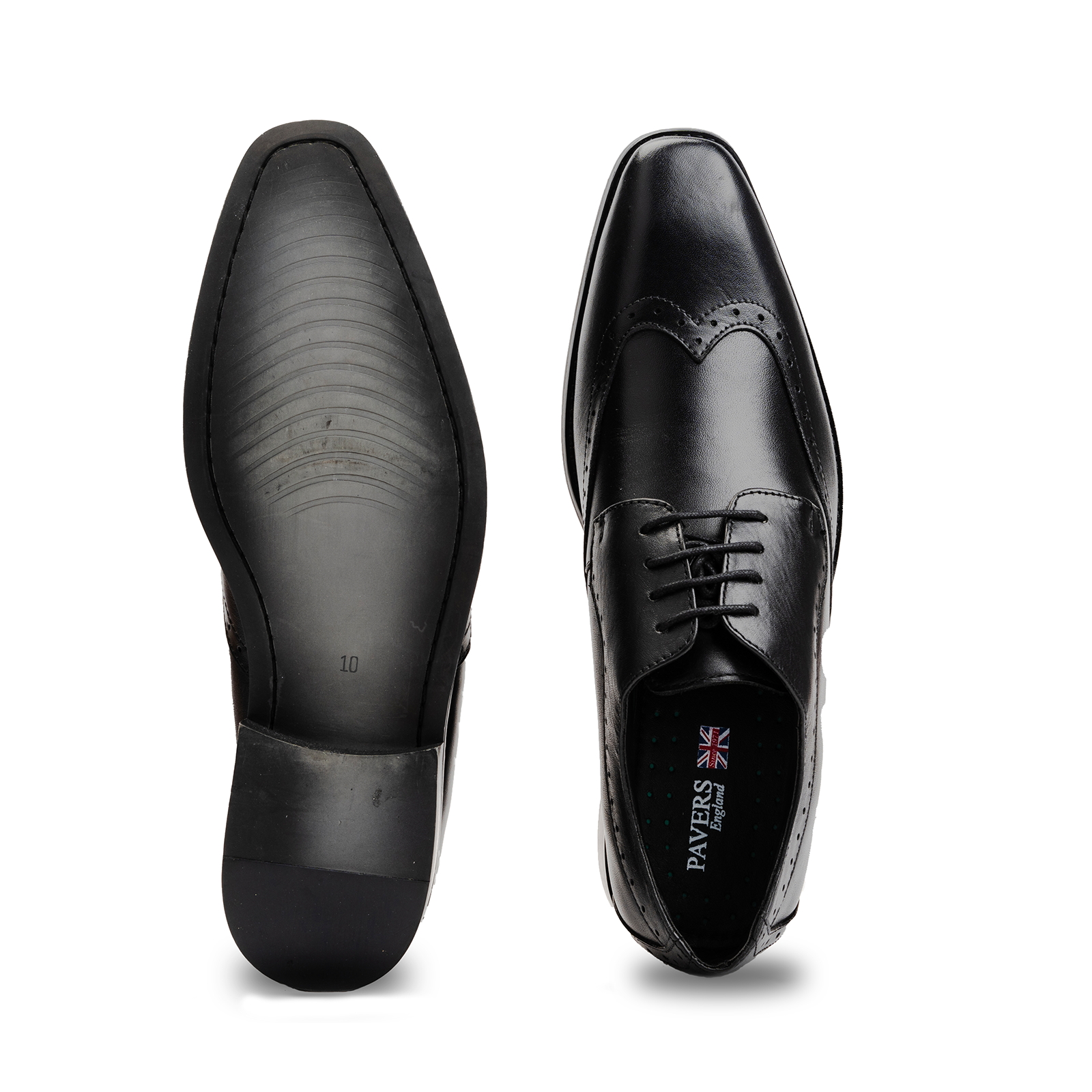 Men's derby brogue lace up shoes – Pavers England