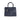 Discover the Remi textured monogram shoulder bag by Pavers England. Stylish and practical for any occasion. Navy color. Shop now!