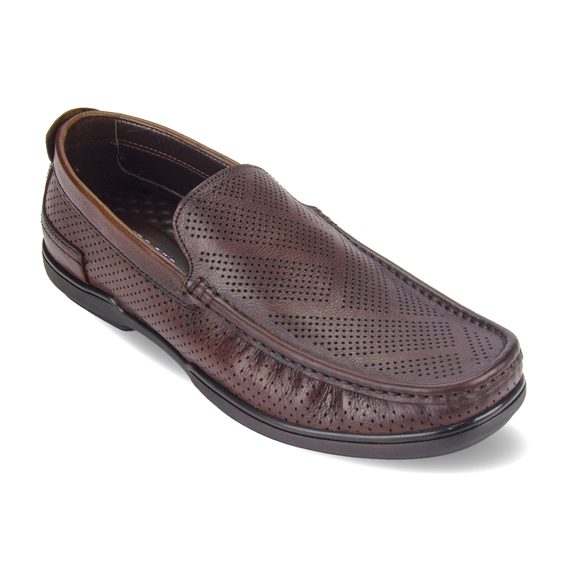 Discover the best loafers with the Men's Mono-Tone Leather Slip-On Loafer. Stylish, comfortable, and perfect for any occasion. Shop now!