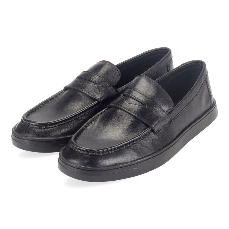 Shop Egeus Rustic Milled Leather Moccasin Shoe at Pavers England. Perfect men's shoes, versatile as formal or casual shoes for men. Buy now!