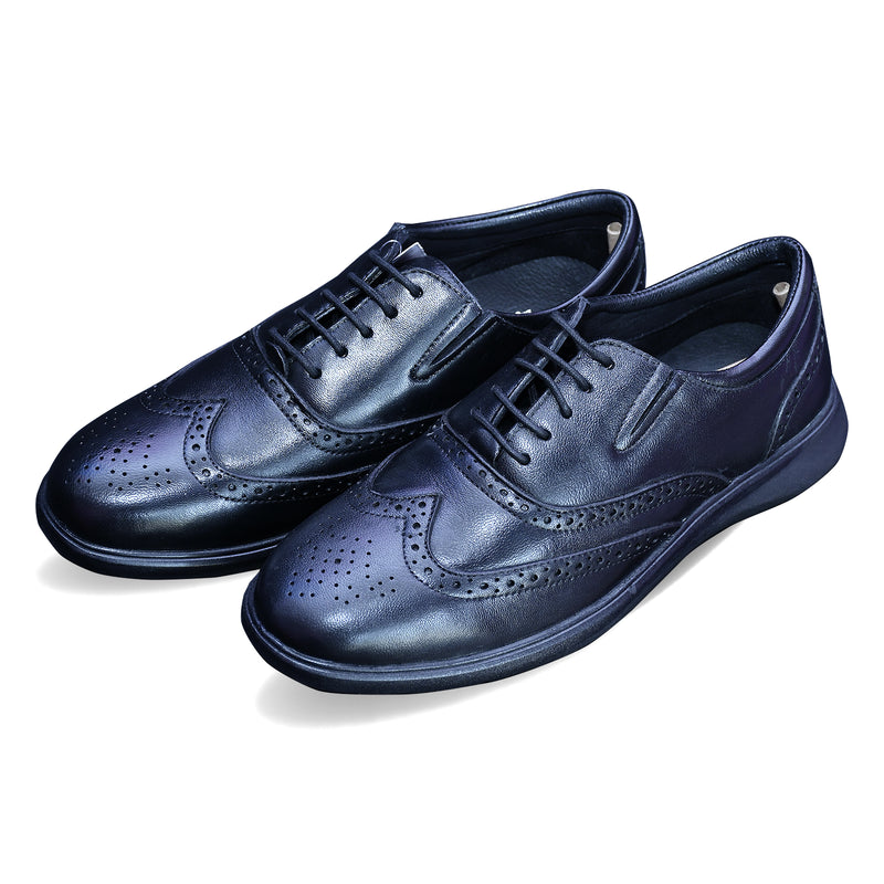 Shop Pavers shoes with the Men's Deep Cut Leather Lace-Up Padded Brogues. Stylish, comfortable, and perfect for any occasion. Shop now!