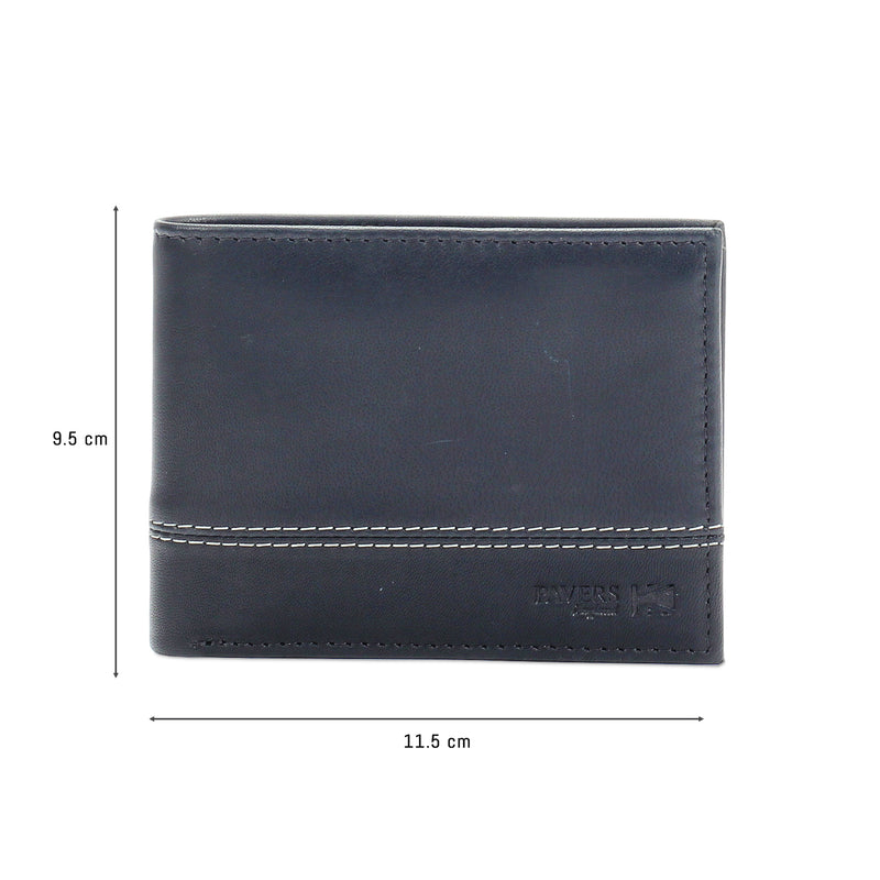 Embossed Monogram Bifold Wallet