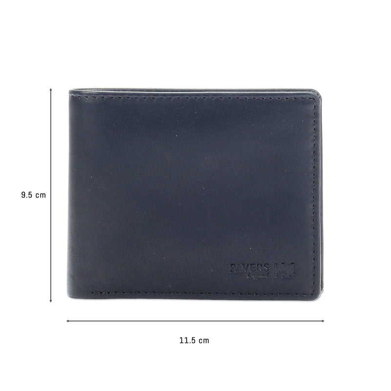 Structured Bifold Leather Wallet