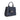 Discover the Remi textured monogram shoulder bag by Pavers England. Stylish and practical for any occasion. Navy color. Shop now!