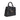 Discover the Remi textured monogram shoulder bag by Pavers England. Stylish and practical for any occasion. Black color. Shop now!