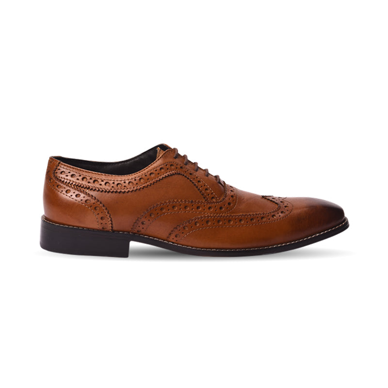 Men's oxford brogue lace up shoes
