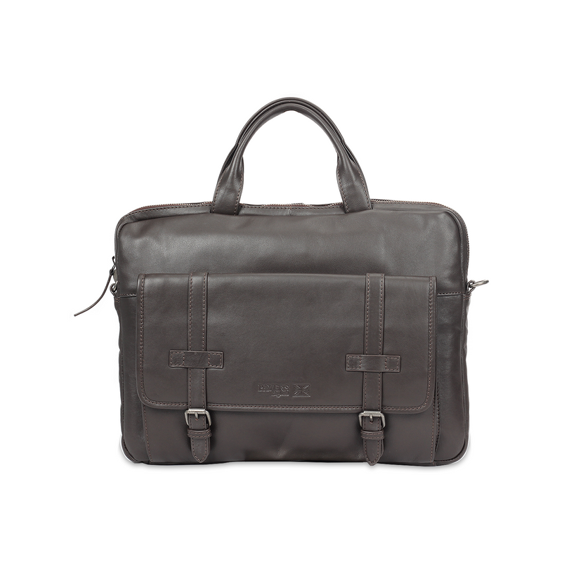 Formal / Casual Leather Handbag for Men - Brown