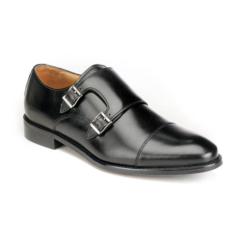 Formal Monk Shoes Black