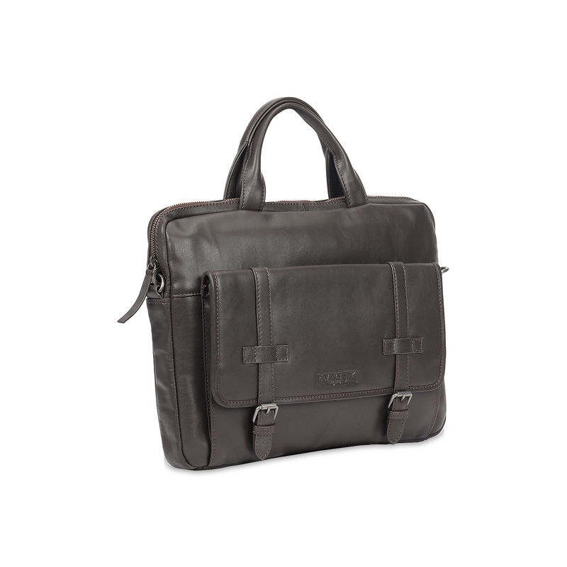 Formal / Casual Leather Handbag for Men - Brown