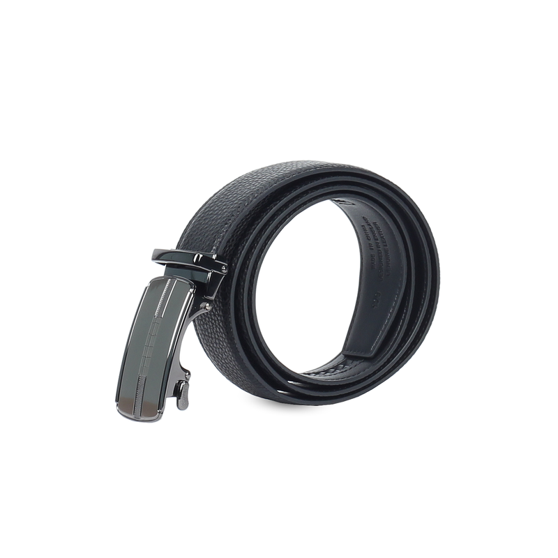 Charlie Auto Lock box Buckle Belt for Men