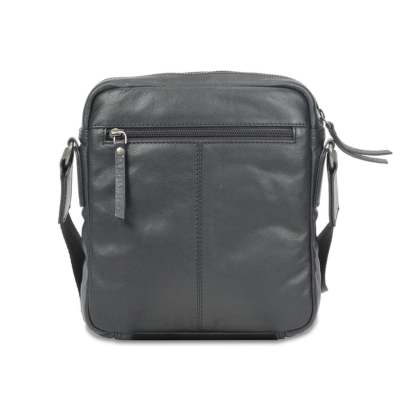 Stylish Messenger Bag - Black