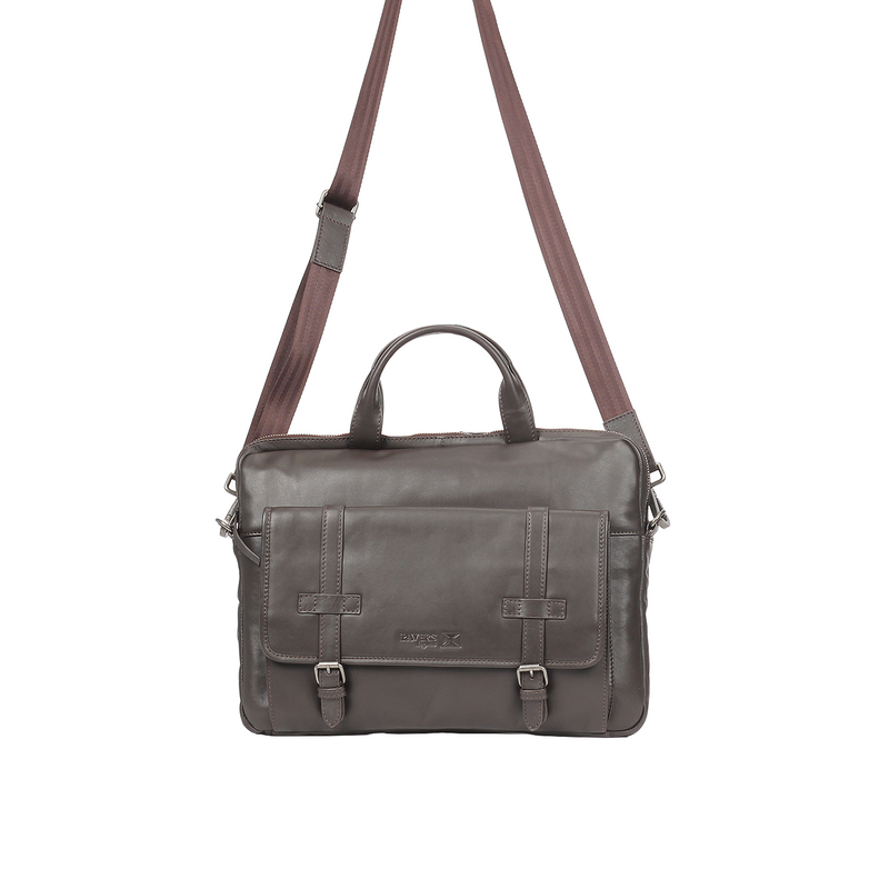 Formal / Casual Leather Handbag for Men - Brown
