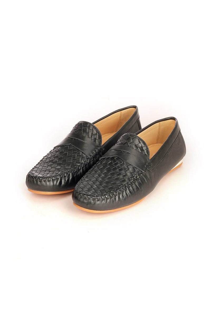 pavers england men loafer black colour