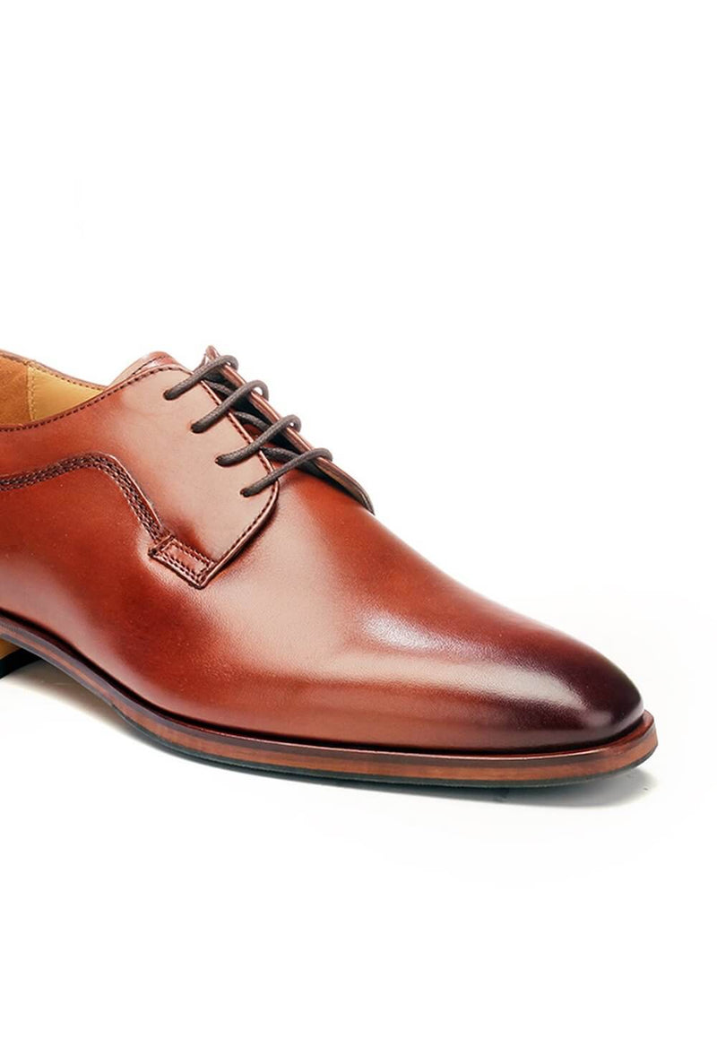 Brown Leather Formal Mens Shoes