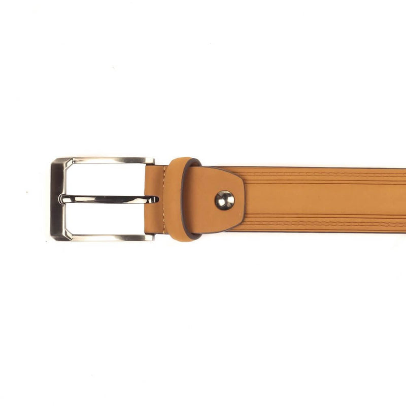 Work Leather Brown Belt for Men