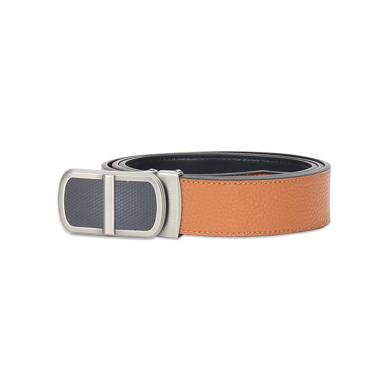 Finn men's belt with stylish box buckle