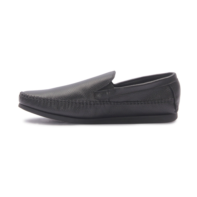 Men's Loafers for Formal Wear - Black - Moccasins - Pavers England