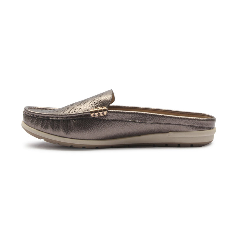 Women's Patterned Half Shoes - Mules - Pavers England