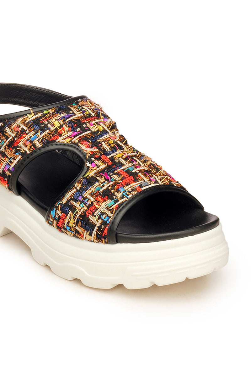 Trendy Aztec Pattern Sandals for Women