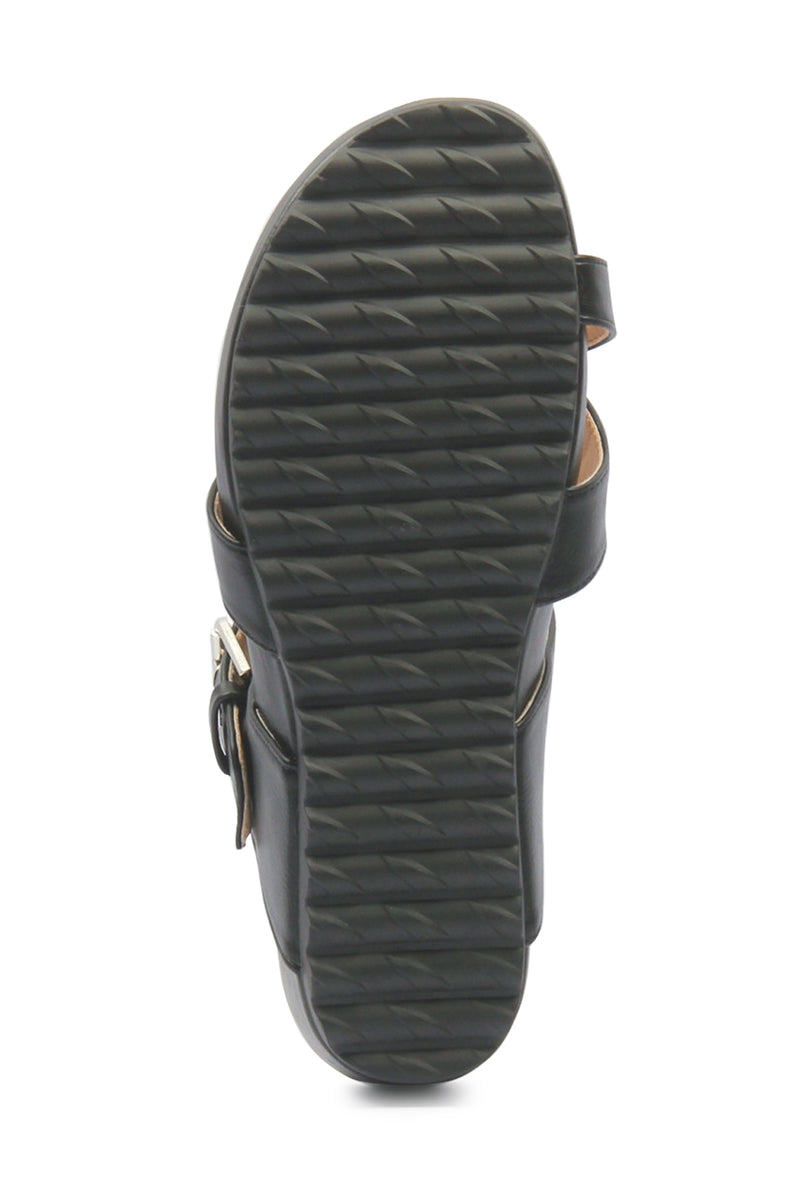 Women's Toepost Slippers-Black - Toeposts - Pavers England