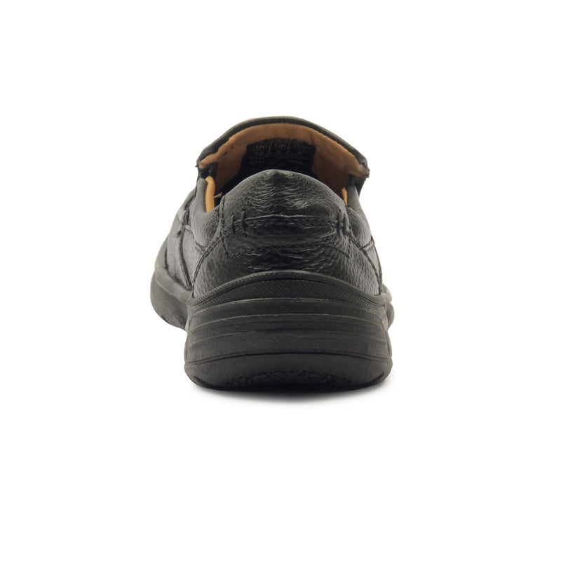 Men's Leather Loafers-Black - Smart Casuals - Pavers England
