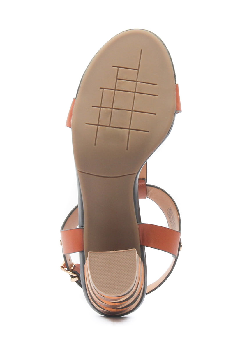 Women's T-Strap Block Heels