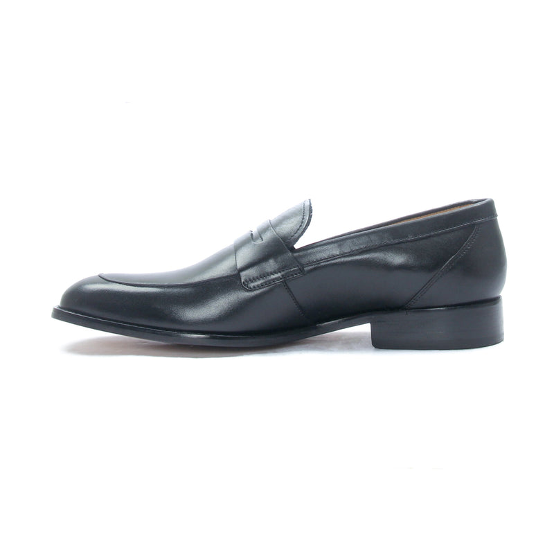 Men's Penny Loafers for Formal Wear-Black - Formal Loafers - Pavers England