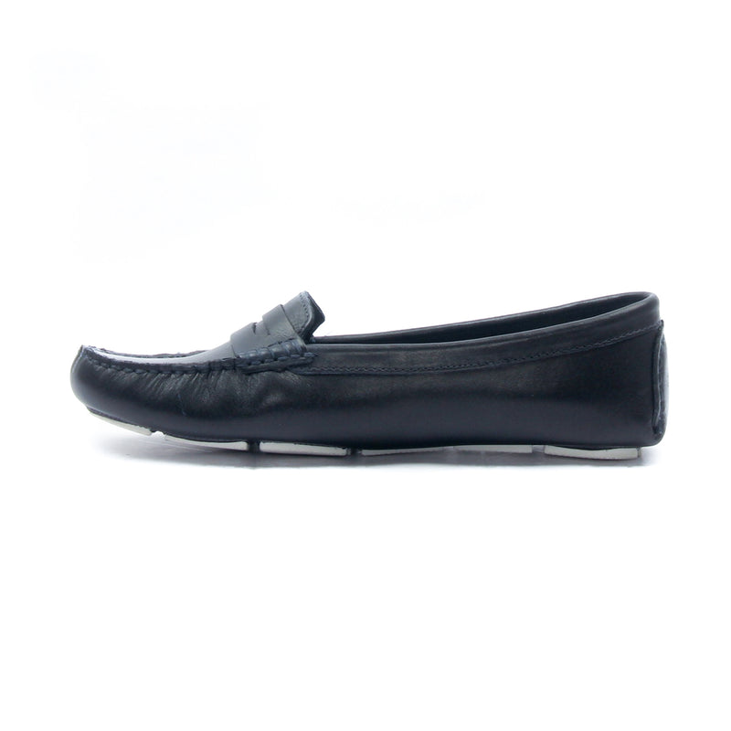 Casual Loafers for Women - Navy - Full Shoes - Pavers England