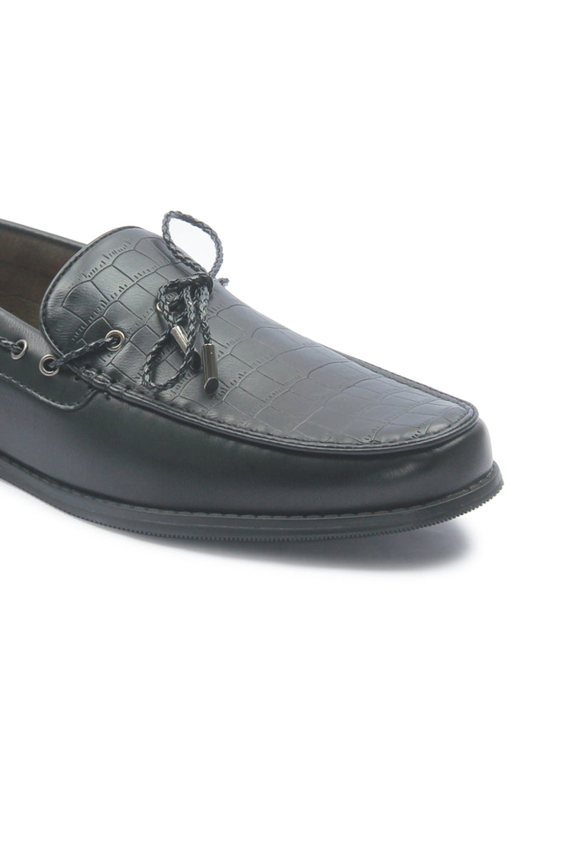 Men's Tassel Loafers for Formal Wear - Black - Smart Casuals - Pavers England