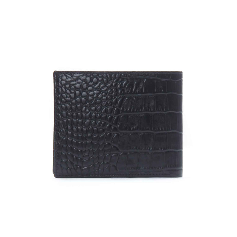 Men's Crocodile Textured Wallet