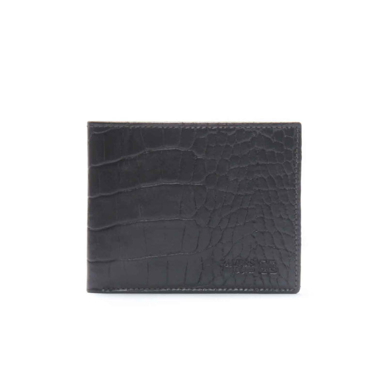 Men's Crocodile Textured Wallet - Bags & Accessories - Pavers England