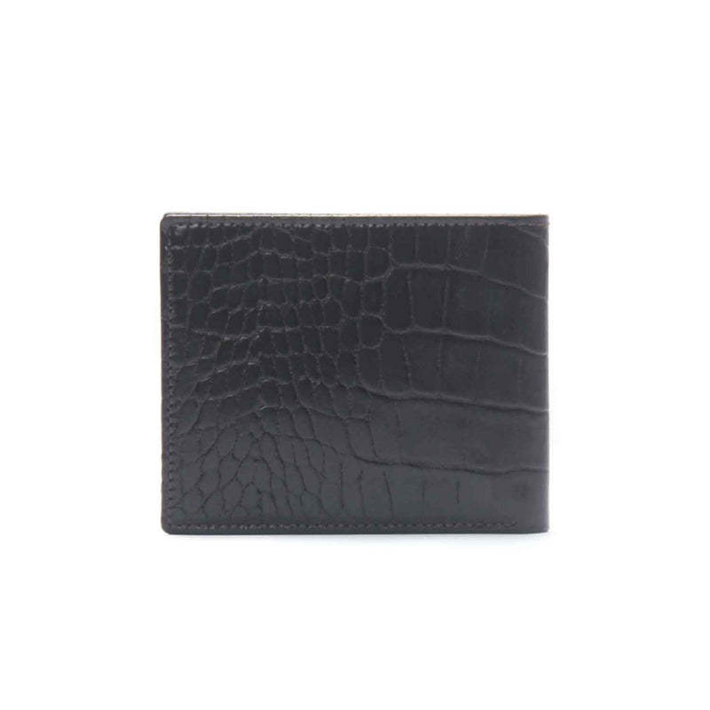 Men's Crocodile Textured Wallet