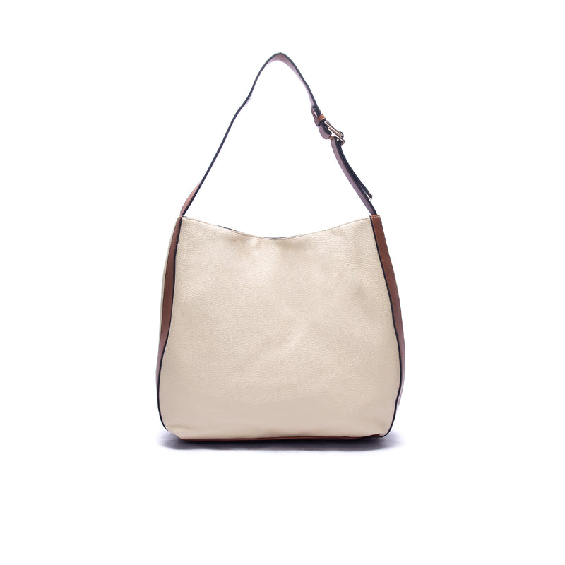 Women's Hobo Bag-Beige - Bags & Accessories - Pavers England