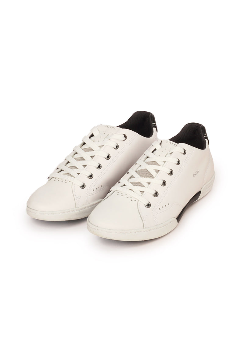 Low Top Leather Sneakers For Men