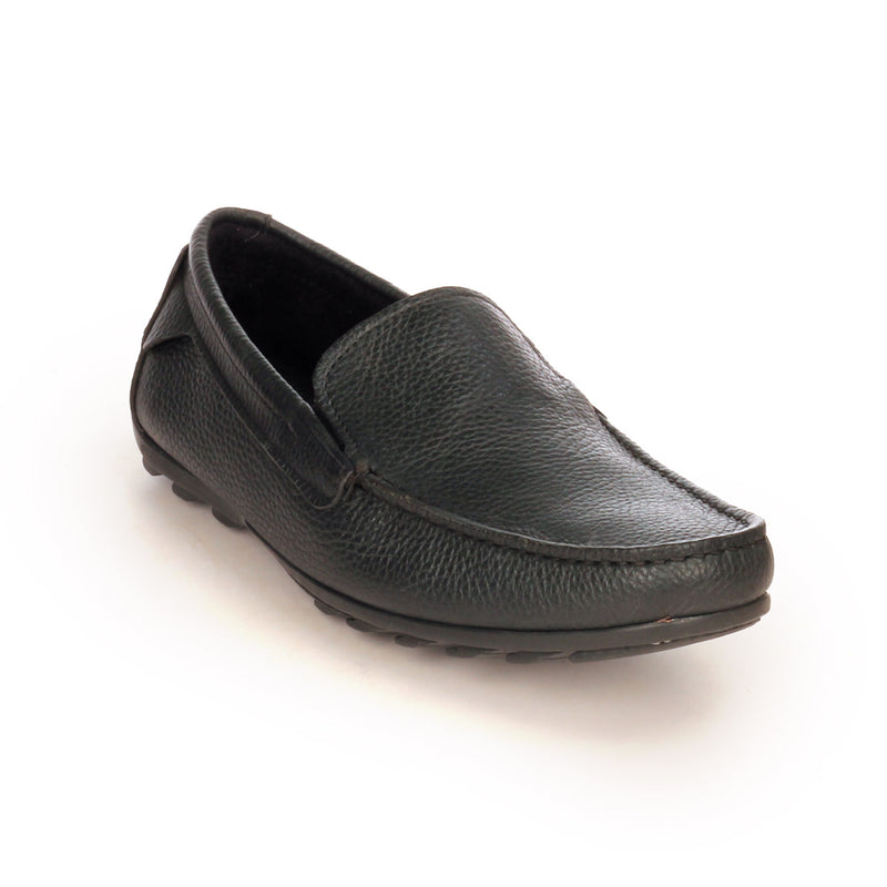 Formal Leather Loafers For Men - Black - Smart Casuals - Pavers England