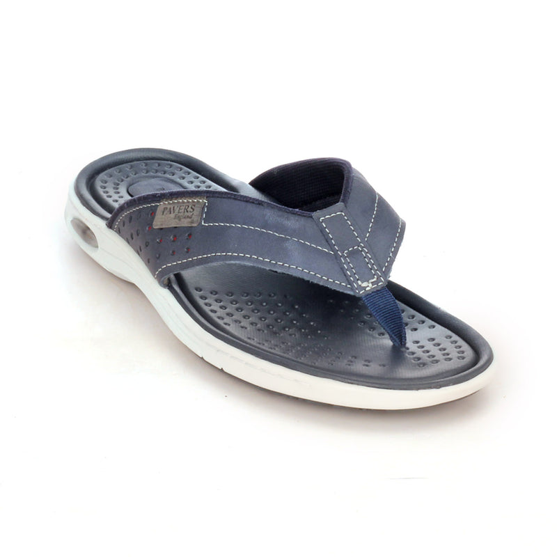 Leather Toe Post Sandals For Men