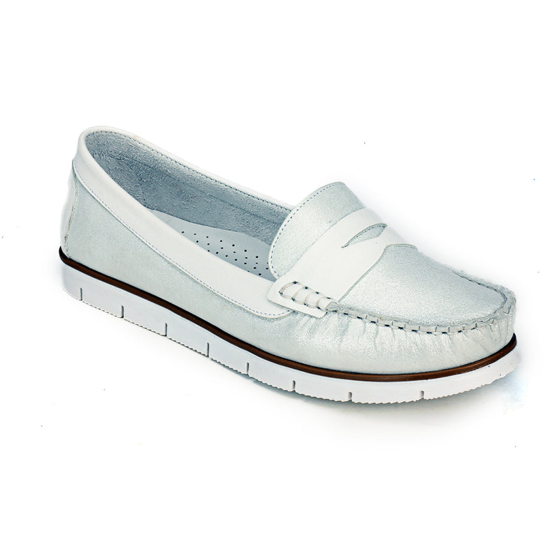 Women's Full Shoe - White - Full Shoes - Pavers England