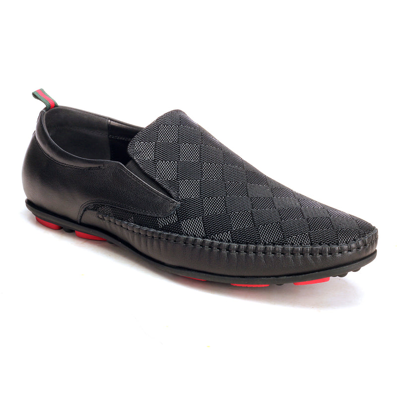 Casual Driving Loafers For Men - Black - Smart Casuals - Pavers England