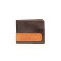 Formal/Casual Two-Fold Leather Wallet For Men - Brown - Bags & Accessories - Pavers England