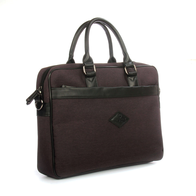 Black multipocket laptop bag for everyday use - Black - Bags & Accessories - Pavers England