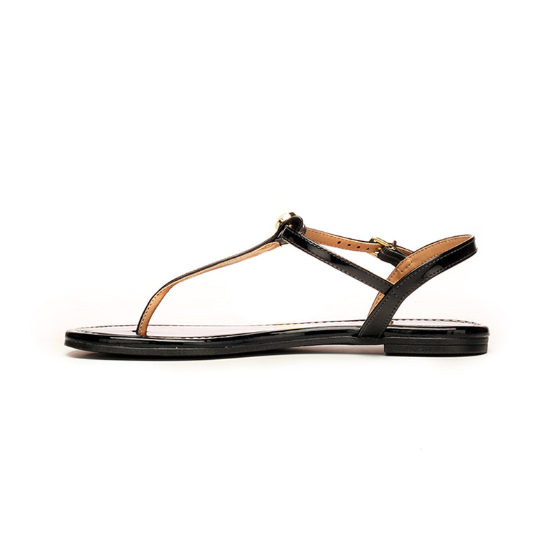 Ankle Strap Sandals with Blings for Women-Black - Sandals - Pavers England