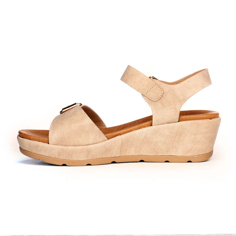 Casual Sandals for Women - Khaki - Sandals - Pavers England